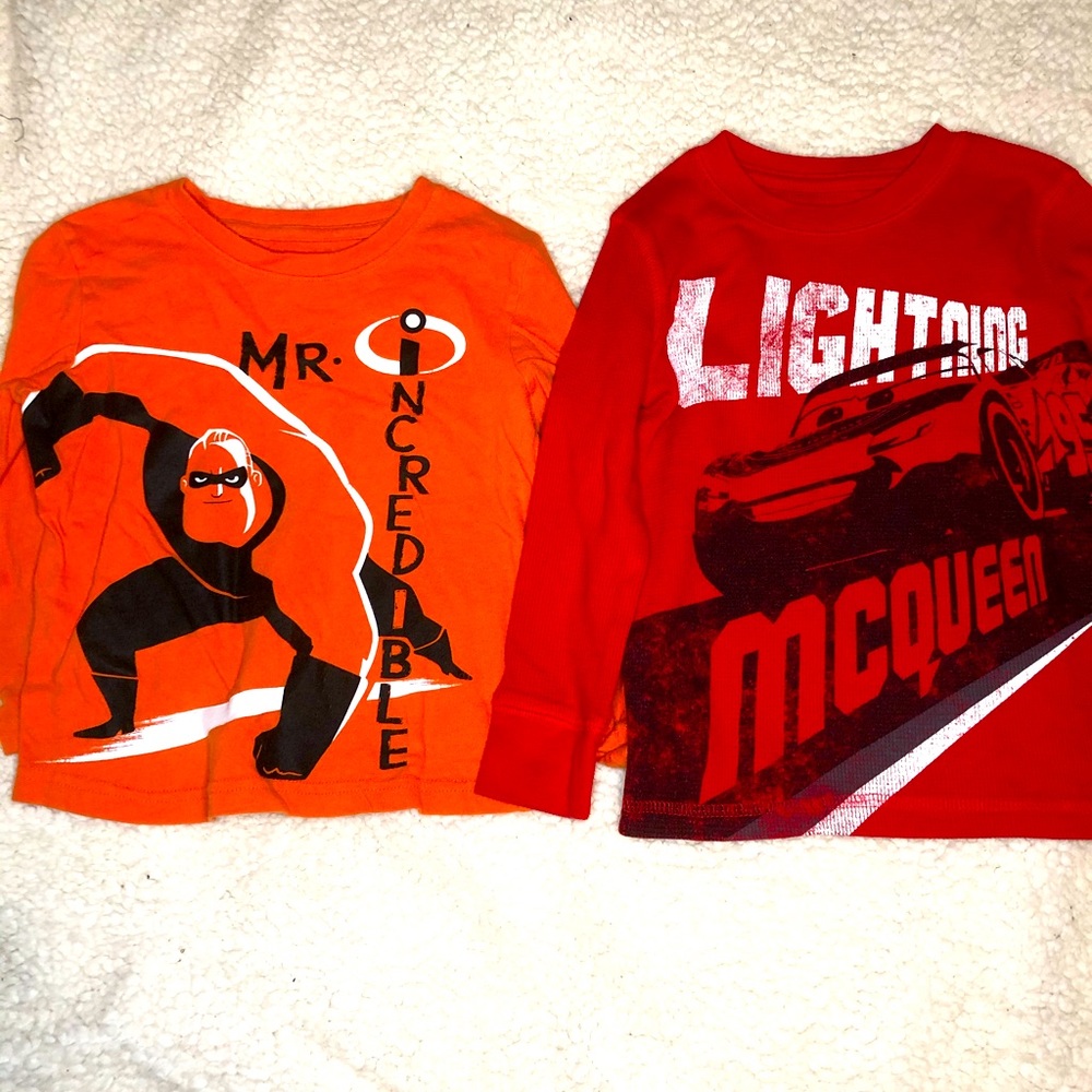 2 Disney shirts